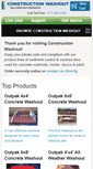 Mobile Screenshot of constructionwashout.com